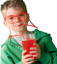 Коктейль очки трубочка для напитков Заводила